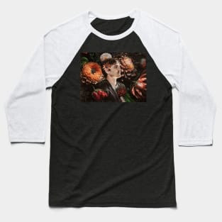 Pedro Pascal Blossoms Baseball T-Shirt